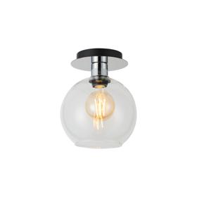 Lori Polished Chrome Ceiling Lights Deco Flush Fittings